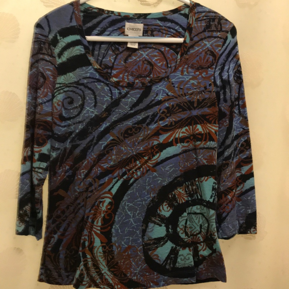Chico’s multicolored top
